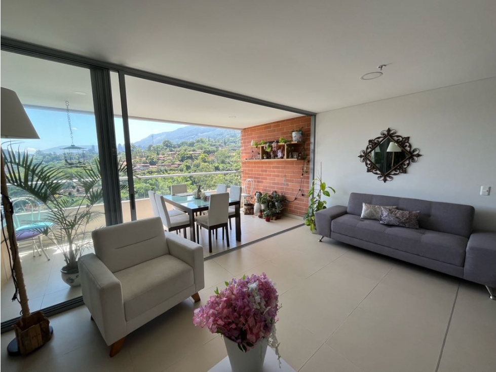 Apartamento Envigado 150 mt/ 3 alcobas con baño+ser