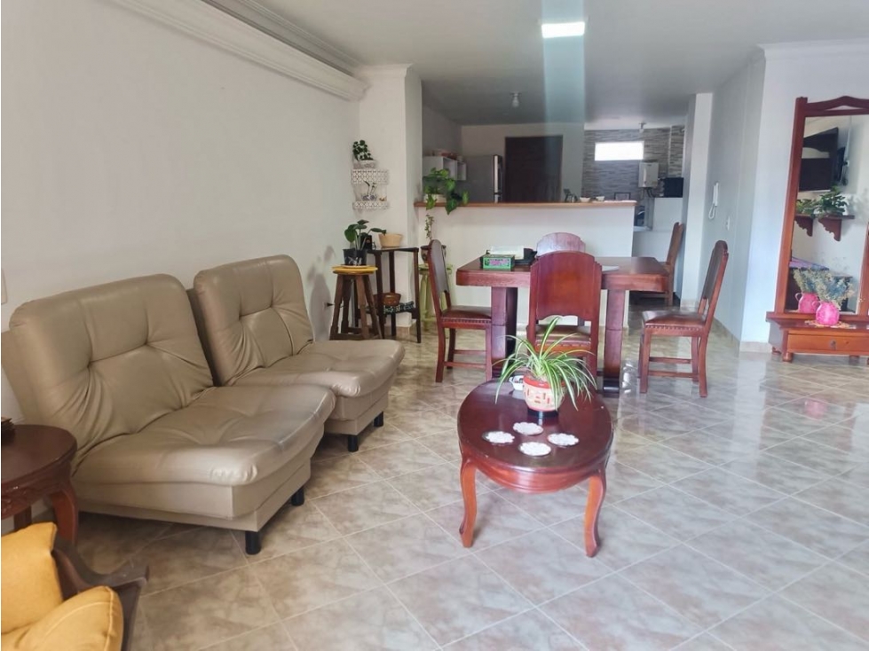 Apartamento Envigado El Dorado, 96m2, 2 alcobas, estudio, parq. — foto 3
