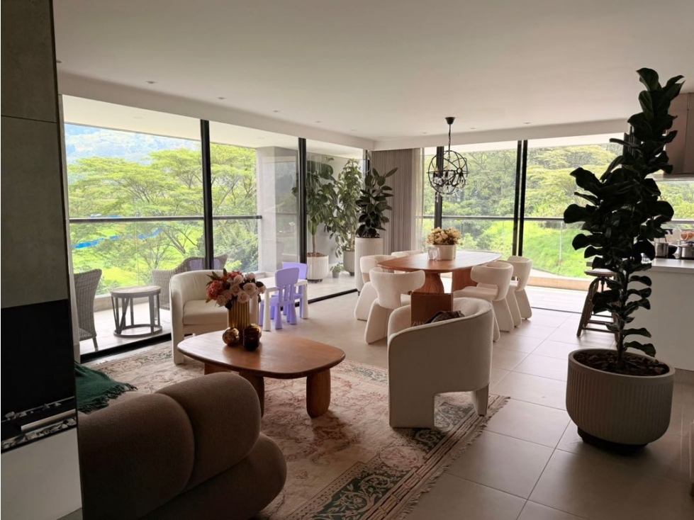 APARTAMENTO ENVIGADO/LAS BRUJAS/ 188mt2-3ALCOBAS-ESTUDIO-AMPLIO BALCÓN — foto 6