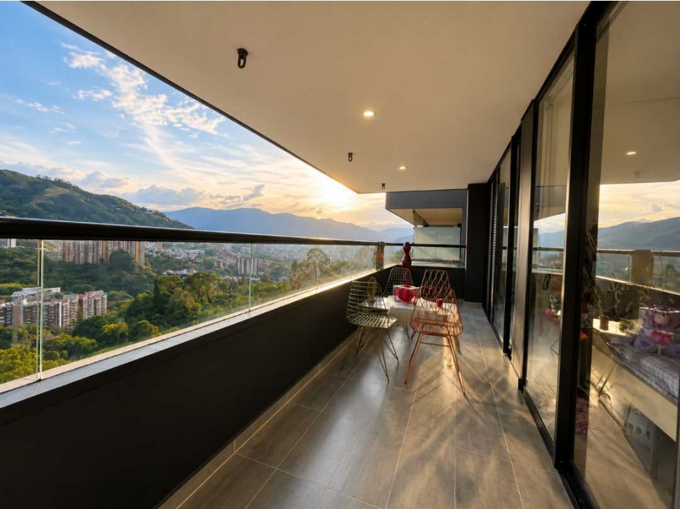 Apartamento en Envigado las Brujas de 3 habitaciones, con vista. — foto 2