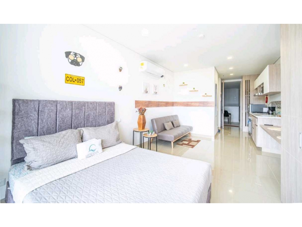 Apartamento loft para turismo Rodadero Santa Marta Colombia — foto 6