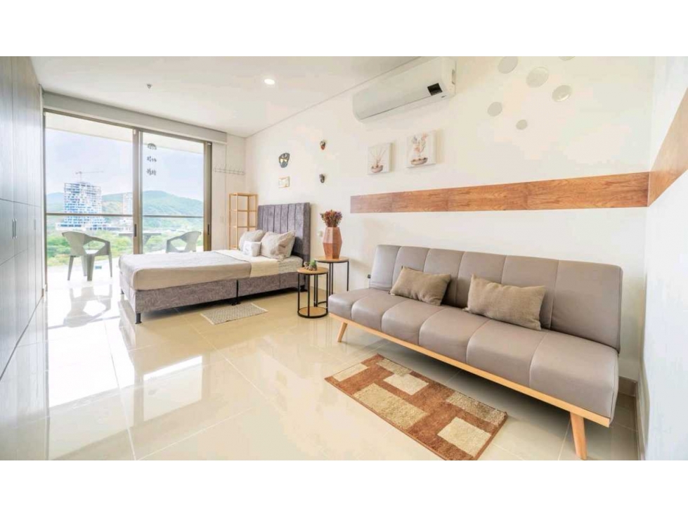 Apartamento loft para turismo Rodadero Santa Marta Colombia — foto 5