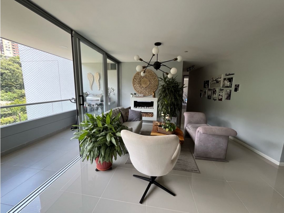 APARTAMENTO LOMA DE BRUJAS 148mt2/ 3 ALCOBAS CON BAÑO +SERVICIO/ VISTA — foto 5