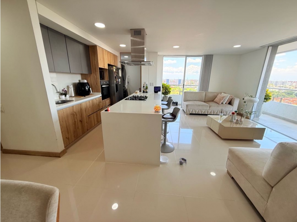 Apartamento Luxury en Valle Del Lili, sur Cali,