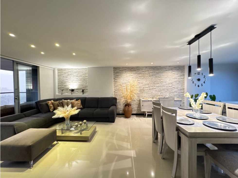 Apartamento moderno en venta Envigado Loma las Brujas vista definida — foto 5