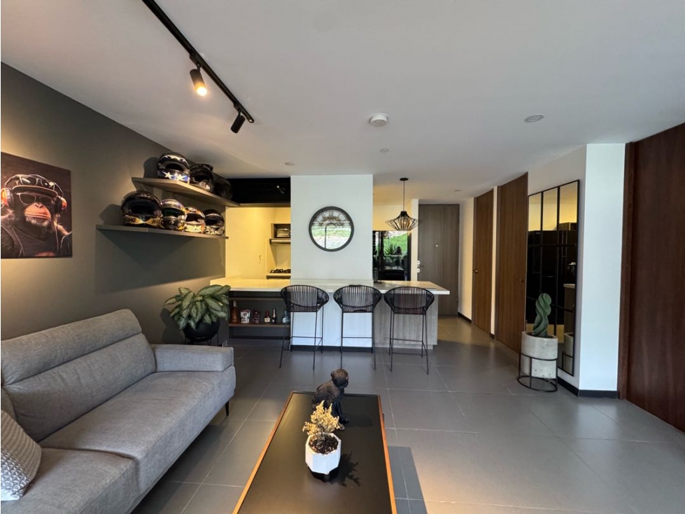 Apartamento moderno en venta Envigado Las Brujas amplia terraza — foto 6