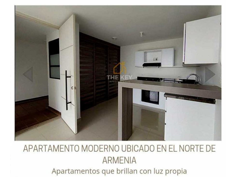 APARTAMENTO MODERNO SOBRE LA AVENIDA CENTENARIO DE ARMENIA 41-68