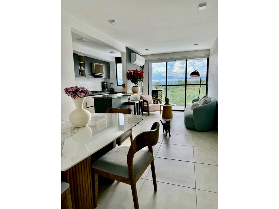 Apartamento moderno, con una vista inigualable y en unidad completa