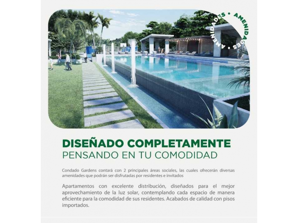 APARTAMENTO NUEVO EN PH CONDADO GARDENS TODO A ESTRENAR — foto 6
