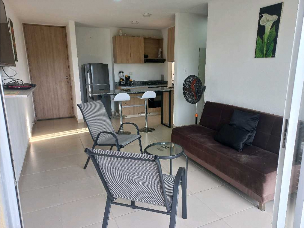 HERMOSO APARTAMENTO AMOBLADO CERCA A PLAYA POZOS COLORADOS — foto 4