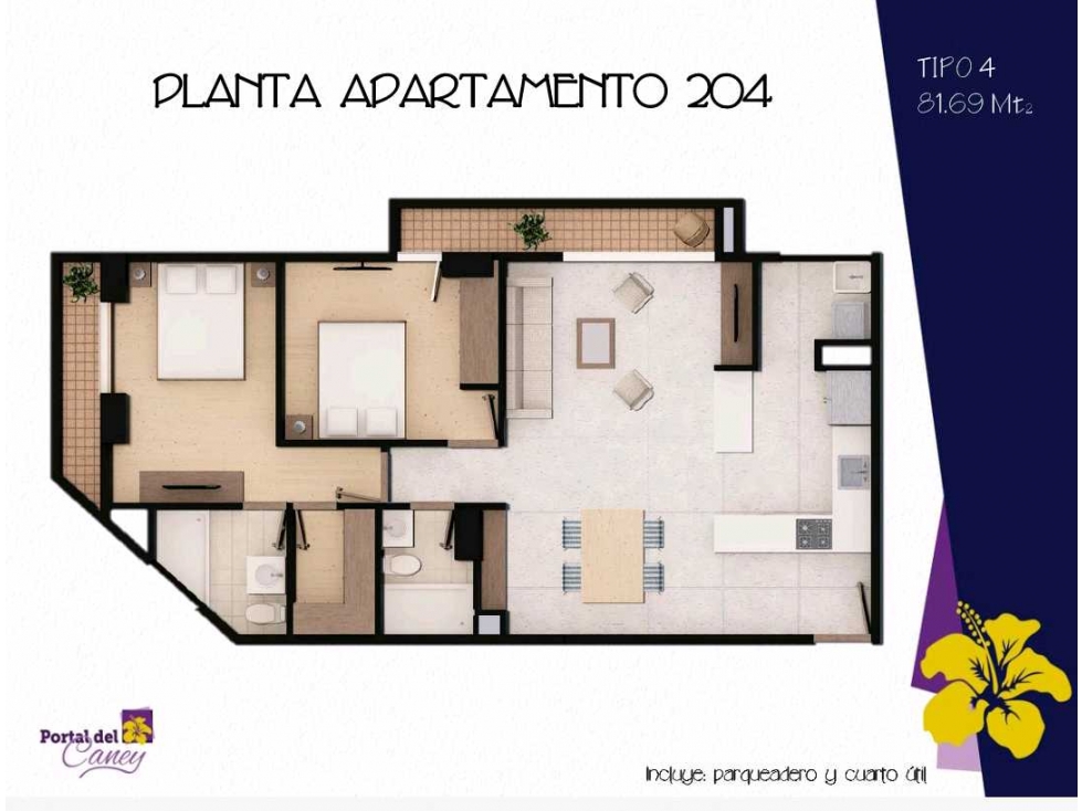 APARTAMENTO MODERNO - SAN ANTONIO DE PEREIRA