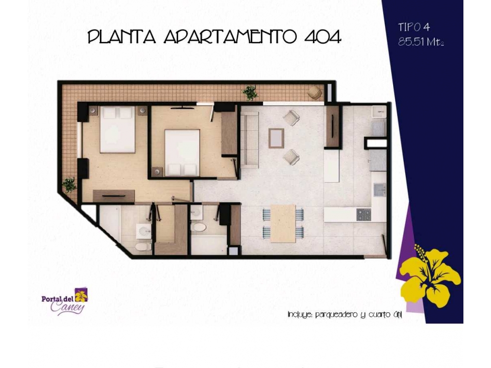 APARTAMENTO MODERNO - SAN ANTONIO DE PEREIRA