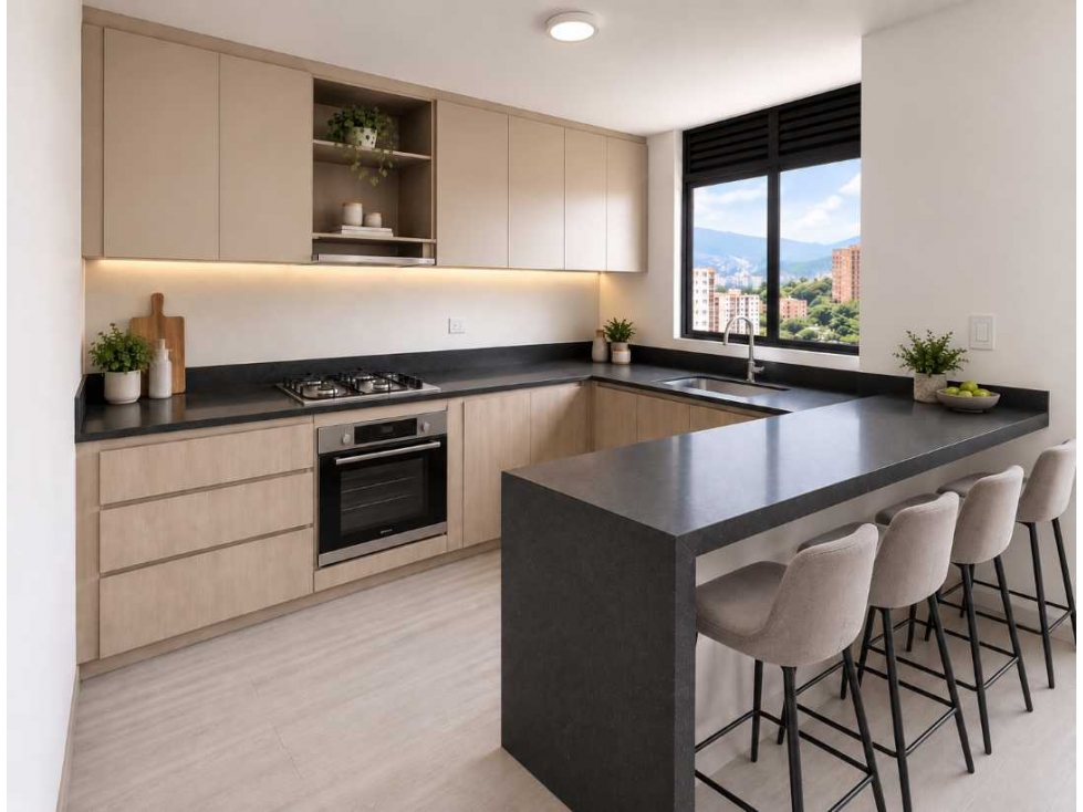 APARTAMENTO PARA LA VENTA EL POBLADO SECTOR PALMAS