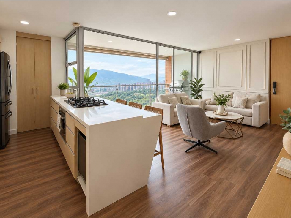 APARTAMENTO PARA LA VENTA ENVIGADO LOMA DEL ESMERALDAL — foto 3