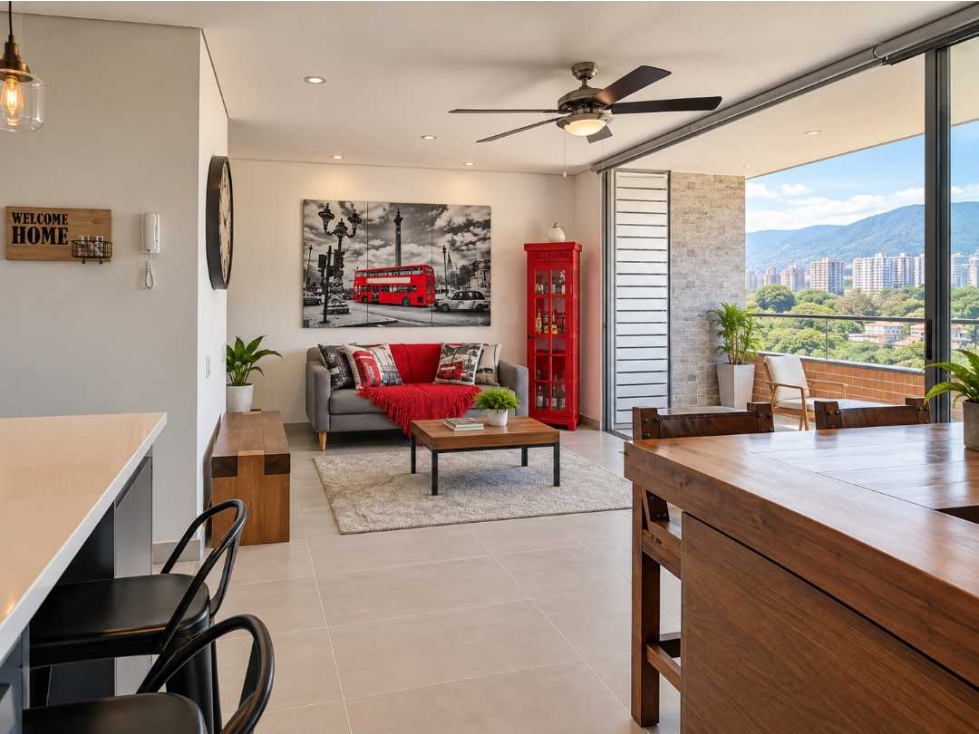 APARTAMENTO PARA LA.VENTA ENVIGADO SECTOR LOMA DEL.CHOCHO — foto 4