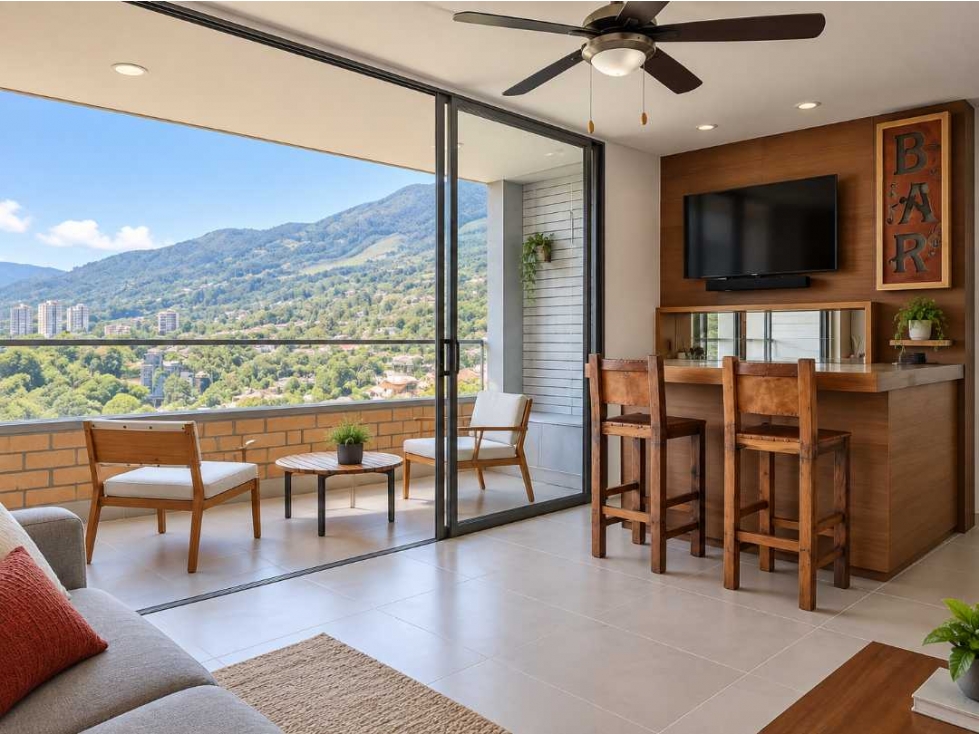 APARTAMENTO PARA LA.VENTA ENVIGADO SECTOR LOMA DEL.CHOCHO — foto 5