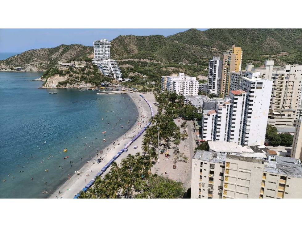 Apartamento primera linea de playa amoblado y con turismo Rodadero 005