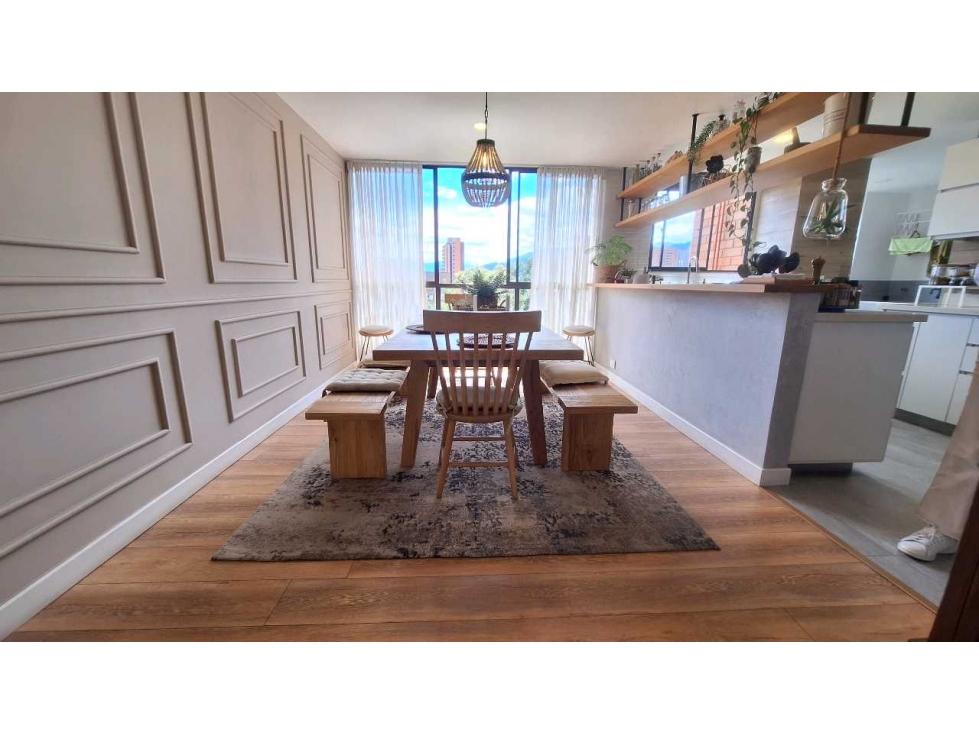APARTAMENTO REMODELADO PARA LA VENTA, SECTOR SAN MICHEL, POBLADO. — foto 4