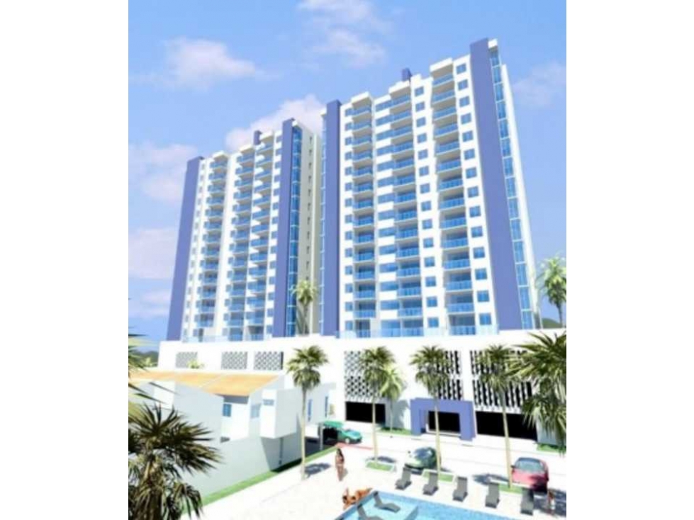 Apartamento en El Rodadero Sur Seguridad y excelente vista-060 — foto 2