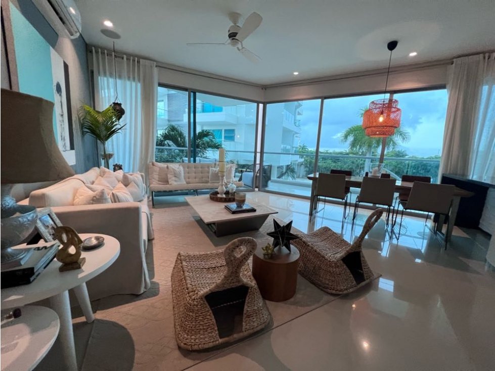 Apartamento 3 habitaciones Sonesta, excelente estado, Cartagena — foto 3