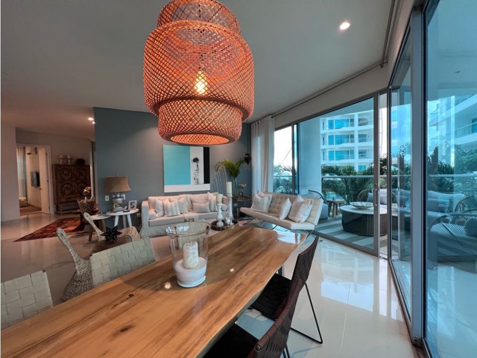Apartamento 3 habitaciones Sonesta, excelente estado, Cartagena — foto 4