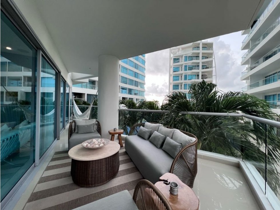 Apartamento 3 habitaciones Sonesta, excelente estado, Cartagena — foto 6