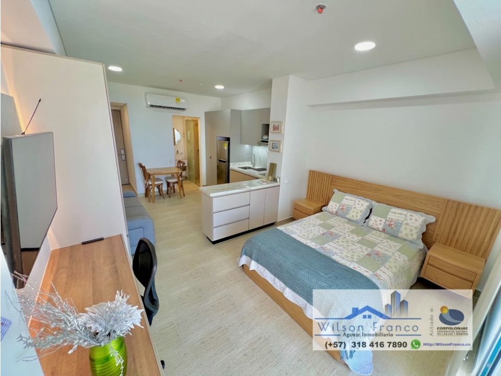 APARTAMENTO TIPO LOFT | AMOBLADO EN VENTA | CRESPO | Cartagena — foto 2