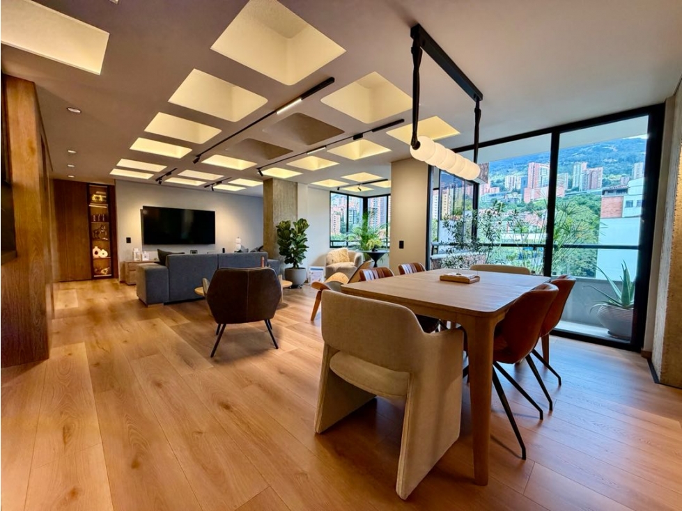 APARTAMENTO TOTALMENTE REMODELADO EN EL POBLADO - LA VISITACION