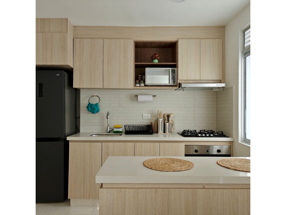 APARTAMENTO EN VENTA AMOBLADO USO TURÍSTICO INAWA - MANZANILLO DEL MAR — foto 2