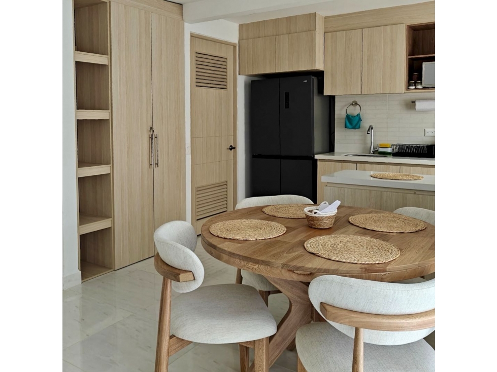 APARTAMENTO EN VENTA AMOBLADO USO TURÍSTICO INAWA - MANZANILLO DEL MAR — foto 3
