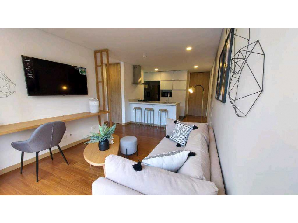 Apartamento para Renta Amoblada Sector Poblado El Campestre — foto 4
