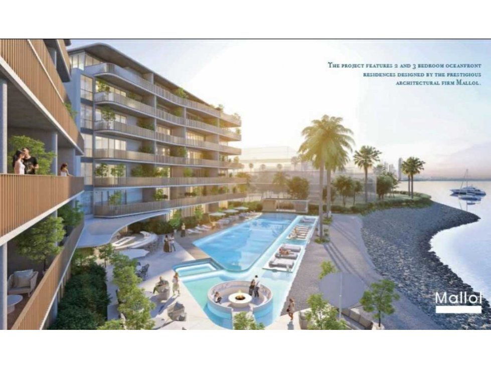 VENTA DE APARTAMENTO SEASCAPE OCEAN REFF 243M² 3 REC 3 BAÑOS — foto 3