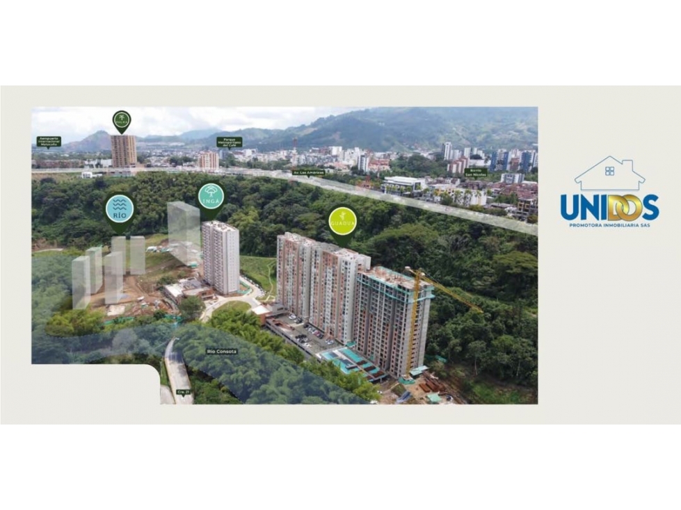 APARTAMENTOS SOBRE PLANOS SECTOR EL POBLADO PEREIRA