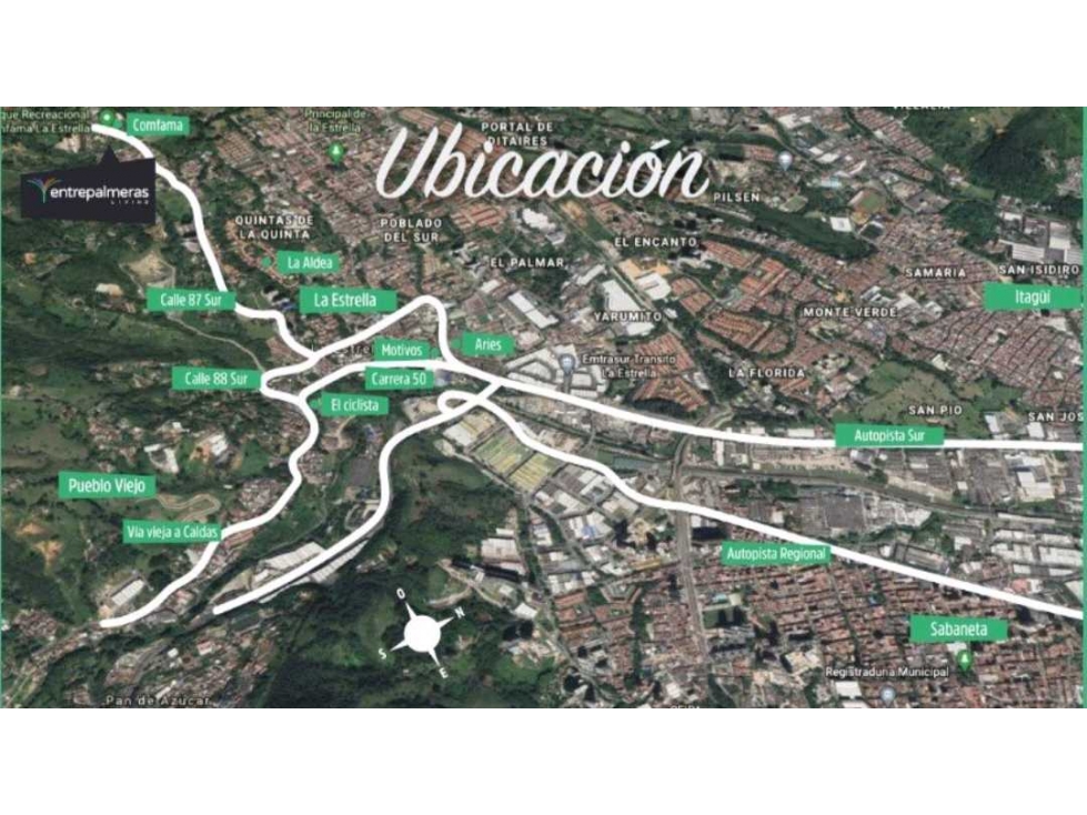 APARTAMETO EN VENTA CESION DE DERECHO UNIDAD EN LA ESTRELLA COMFAMA — foto 5
