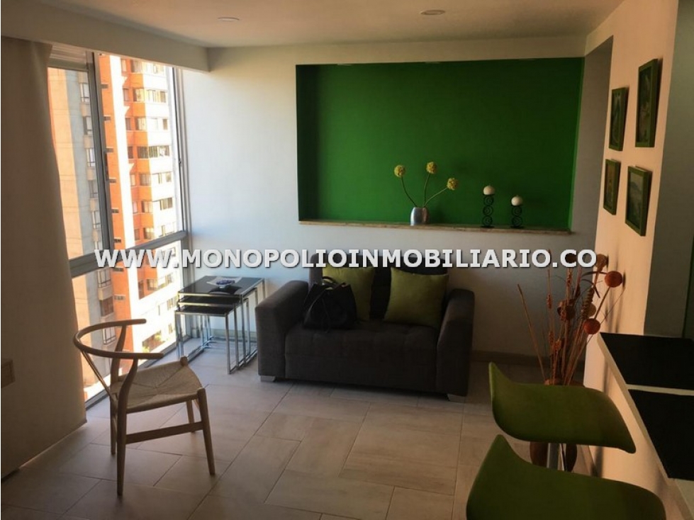 APARTESTUDIO AMOBLADO EN ARRIENDO - SECTOR EL TESORO COD: 18788