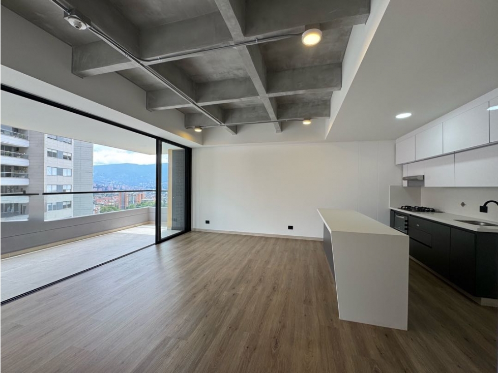 Venta apartamento con balcón. Envigado, Los Mesa. Unidad completa. — foto 5