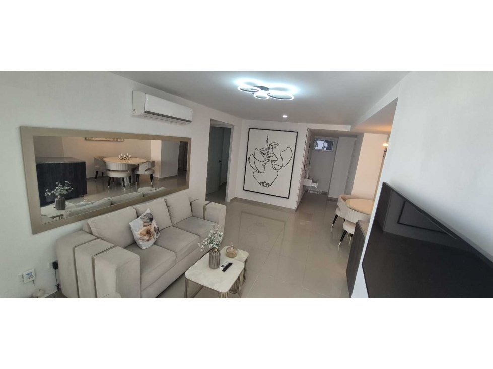 APTO AMOBLADO 2 HABITACIONES EN LA CONCEPCIÓN ESTRATO4