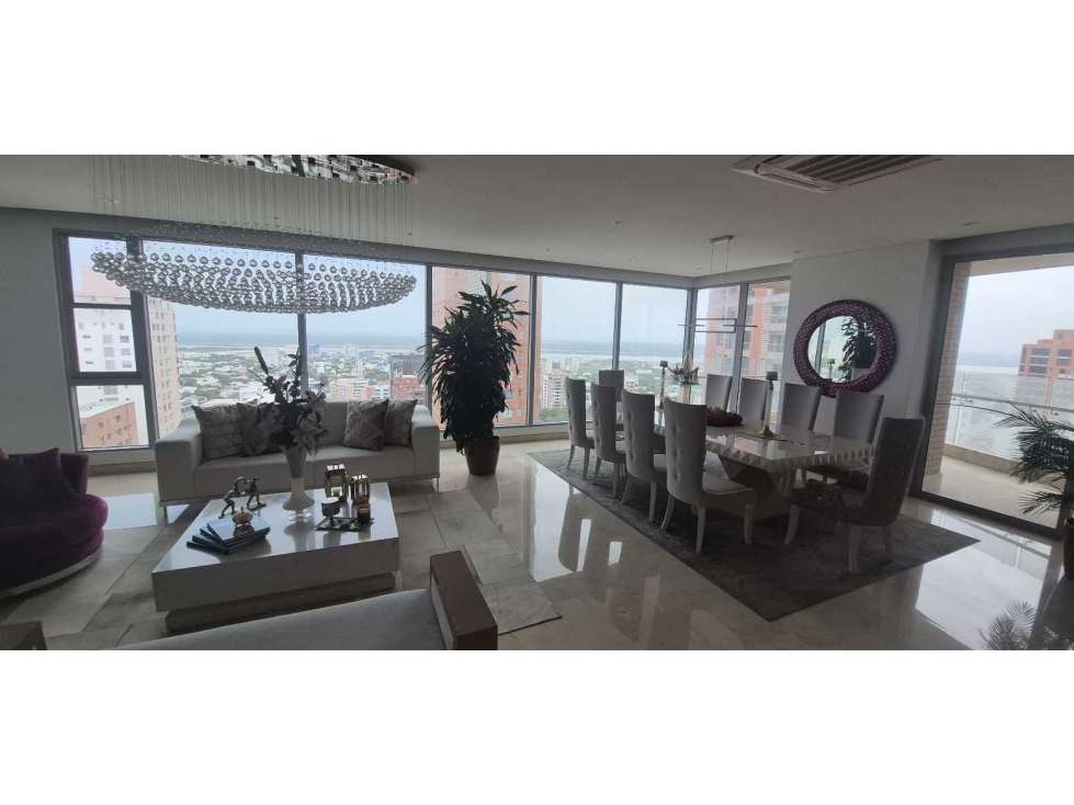 APTO DE 360 MTS AMOBLADO LUXURY EN ARRIENDO EN EL BARRIO EL GOLF - 4