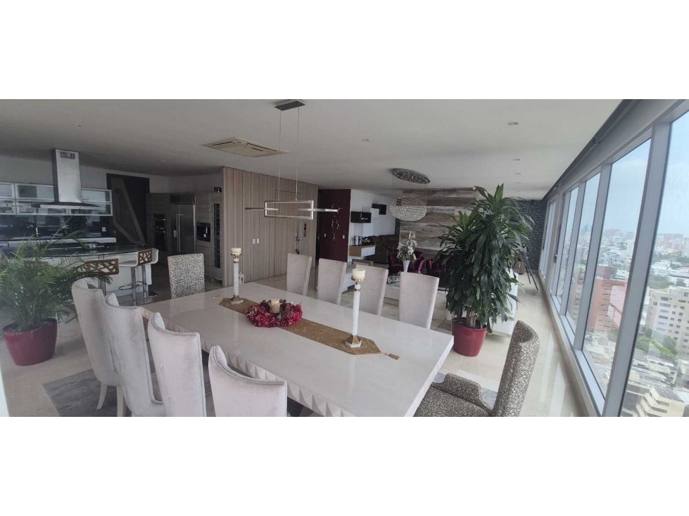 APTO DE 360 MTS AMOBLADO LUXURY EN ARRIENDO EN EL BARRIO EL GOLF - 6