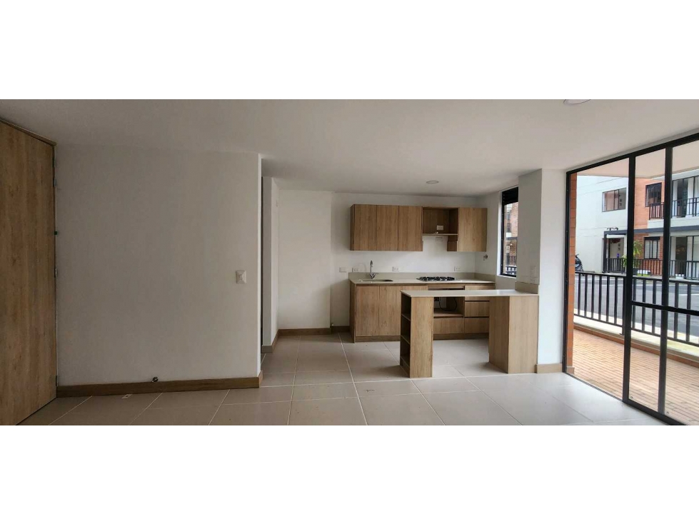 Apto en Urbanización cerrada con terraza — foto 3