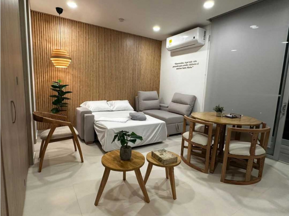 APTO MUY NUEVO Y MODERNO EN SANTA MARTA,SECTOR PLAYA TORTUGA. - 2