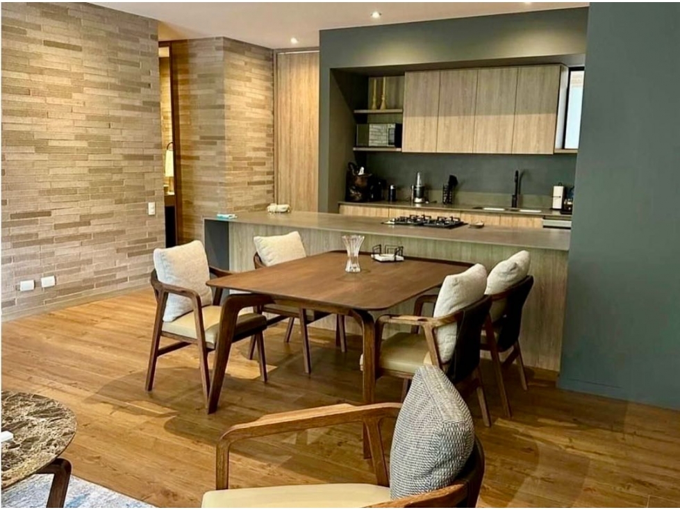 ARRENDAMOS APARTAMENTO AMOBLADO EN BARRIO EL DIAMANTE SECTOR CAMPESTRE — foto 3