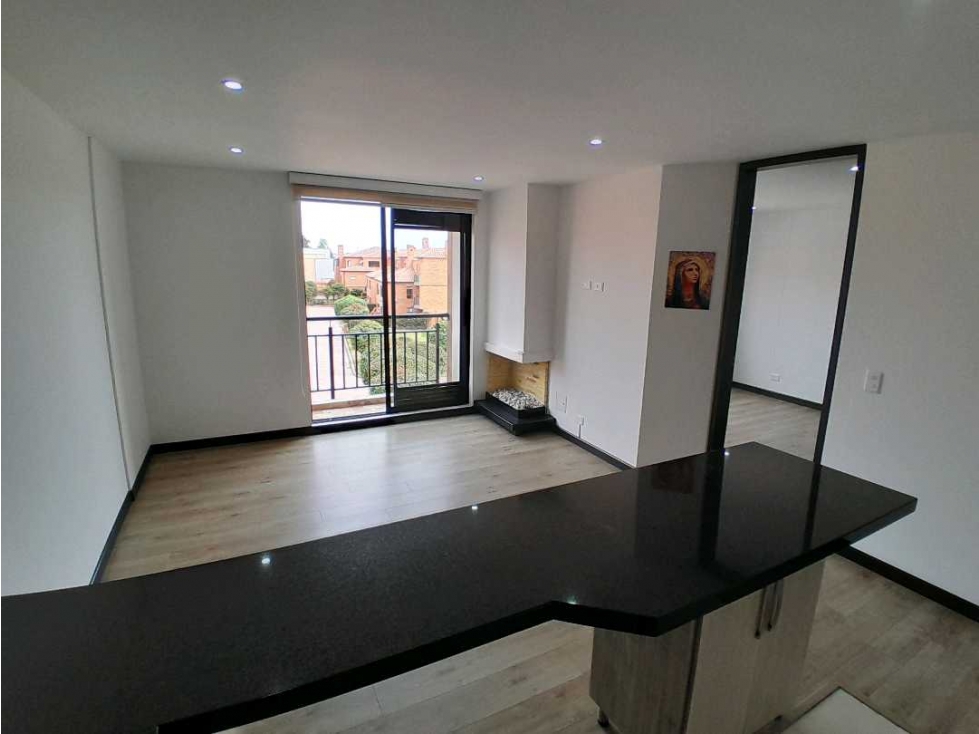 Venta Apartaestudio 49 m2 Chia Chilacos con balcón y chimenea rentando — foto 2