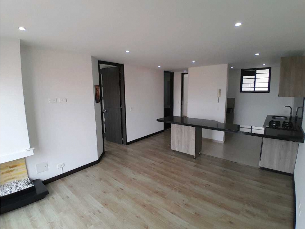 Venta Apartaestudio 49 m2 Chia Chilacos con balcón y chimenea rentando — foto 3