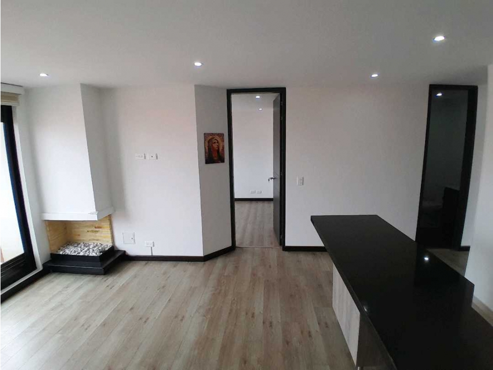 Venta Apartaestudio 49 m2 Chia Chilacos con balcón y chimenea rentando — foto 6