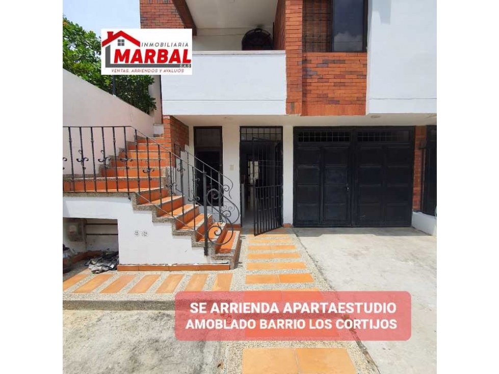 ARRIENDO APARTAESTUDIO AMOBLADO BARRIO CORTIJOS