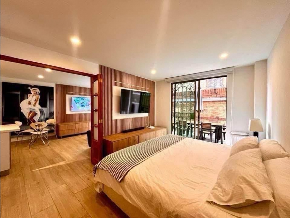 ARRIENDO APARTAESTUDIO AMOBLADO EN CHICÓ RESERVADO — foto 2