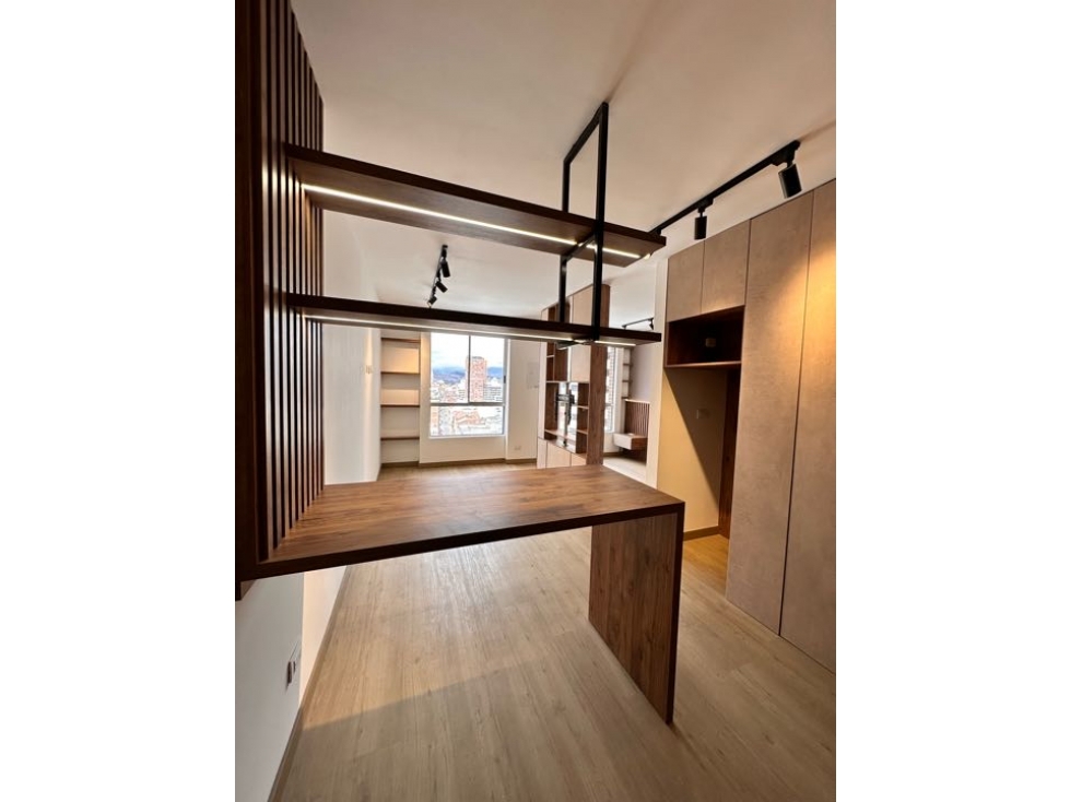 ARRIENDO APARTAESTUDIO CERCA A LA U DE LOS ANDES. MODERNO. VISTA — foto 2