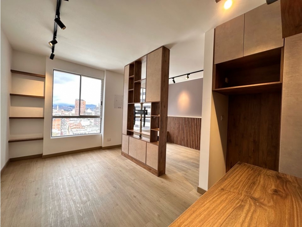 ARRIENDO APARTAESTUDIO CERCA A LA U DE LOS ANDES. MODERNO. VISTA — foto 6