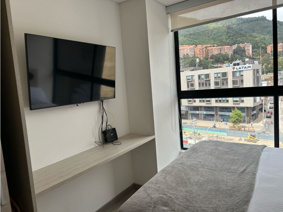 ARRIENDO APARTAESTUDIO AMOBLADO CERCA A LA SANTAFE. 22Mts. — foto 3